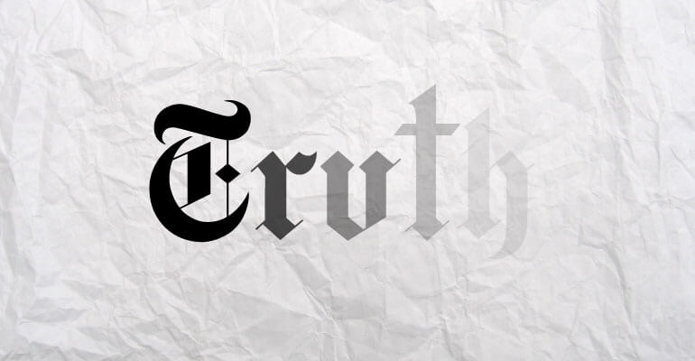 Fading Truth on the New York Times Editorial Page