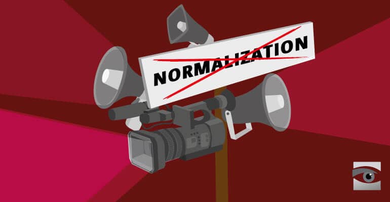 When Palestinian Journalists Protest Normalization