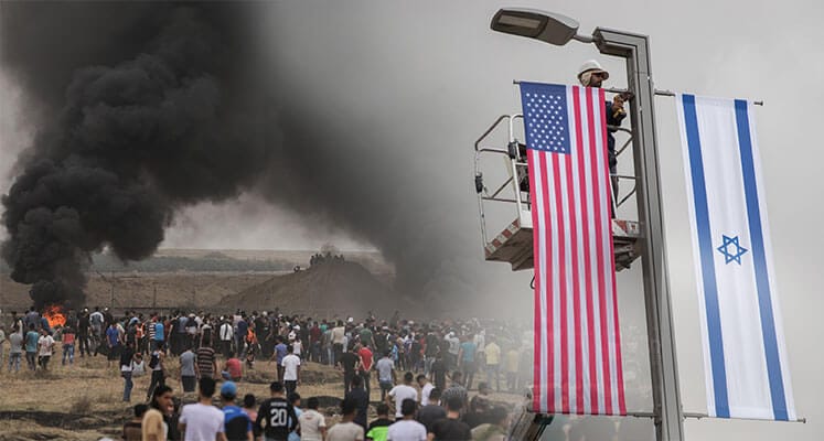 Palestinians Trying to Breach Border as US Opens Jerusalem Embassy