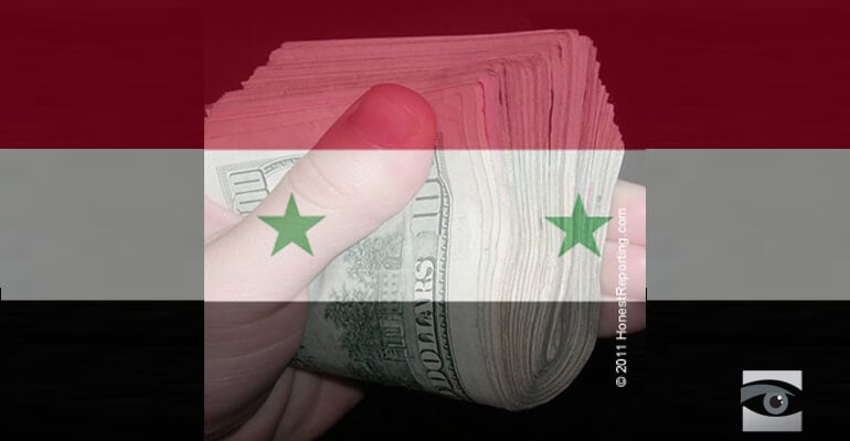 Syria Pays Cash For Riot, Media Takes Propaganda For Free