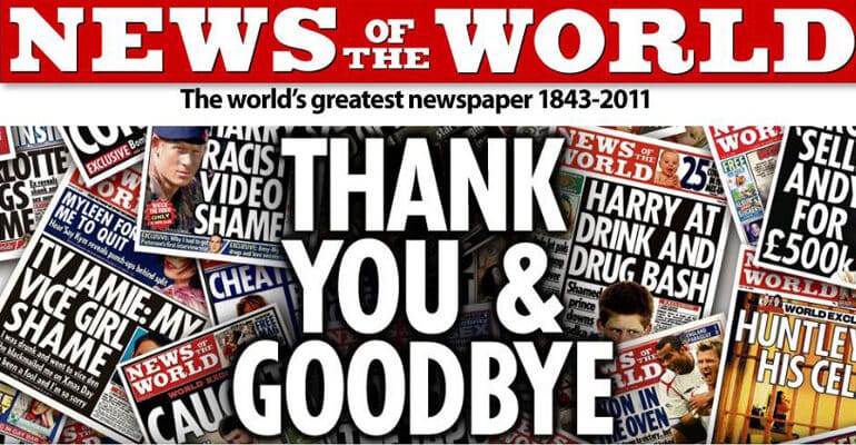 British Newspaper Scandal: Media Not Beyond Reproach