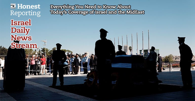 Israel Pays Respects to Shimon Peres