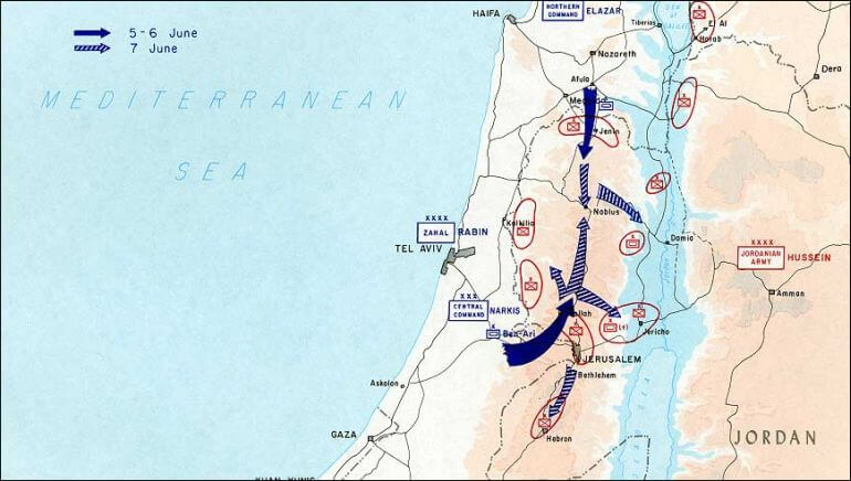 AFP/Getty Images Blames Israel for Surviving 1967 War