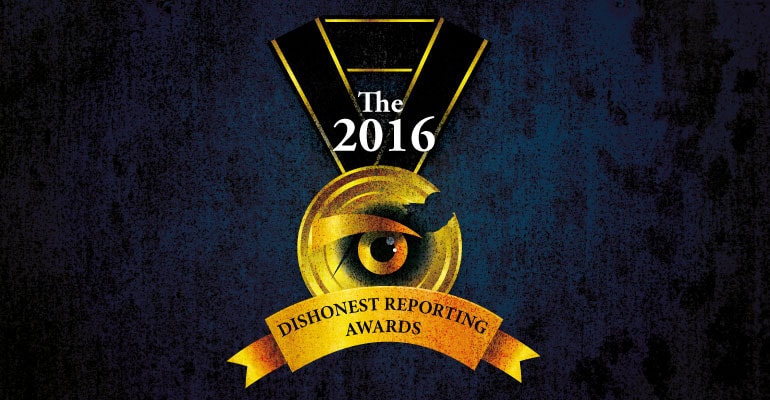 The 2016 Dishonest Reporter of the Year: Why Headline Writers Won