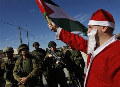 Palestinians Rebranding Santa