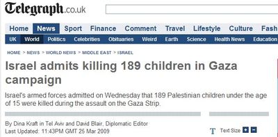 Daily Telegraph’s Twisted Headline