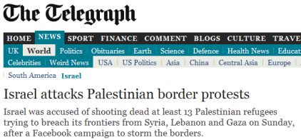 Daily Telegraph’s Journalistic Naqba