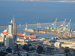 Haifa port Haifa port