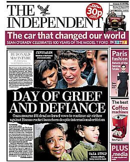 Gaza: UK Media Reacts Against Israel