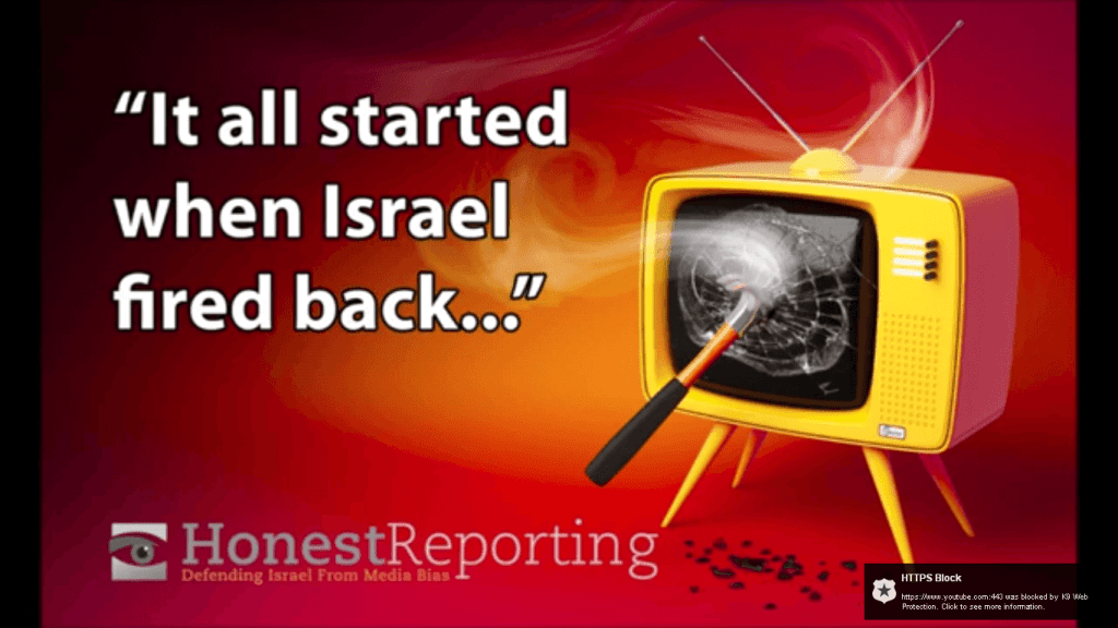 Reuters: It All Started When Israel Fired Back