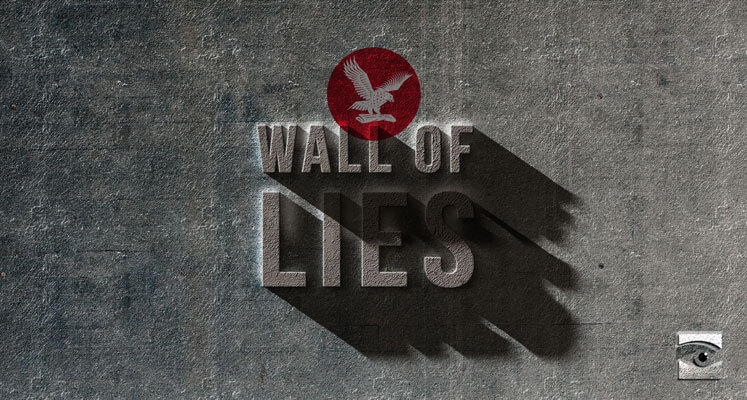 A Journalist’s Wall of Lies