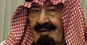Saudi King Abdullah