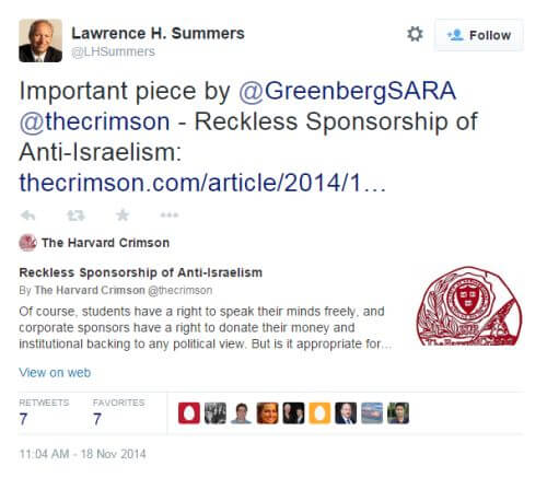 Lawrence Summers