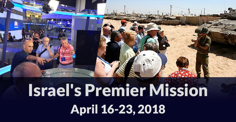 HonestReporting’s 2018 Mission Honors Israel’s 70th Birthday