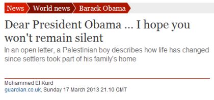 Open letter to President Obama