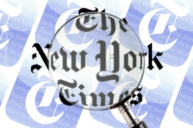 The New York Times Journalistic Backfire