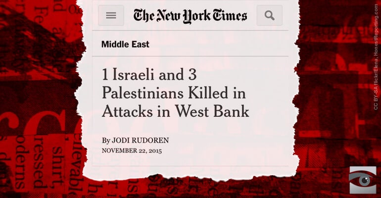 Media’s Confused Headlines: Equating Terrorists With Victims