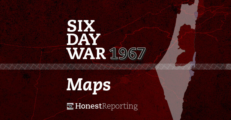 Six-Day War: Maps