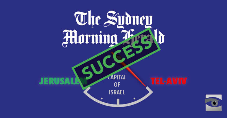 SUCCESS: Sydney Morning Herald Backs Down After HR Takes Action