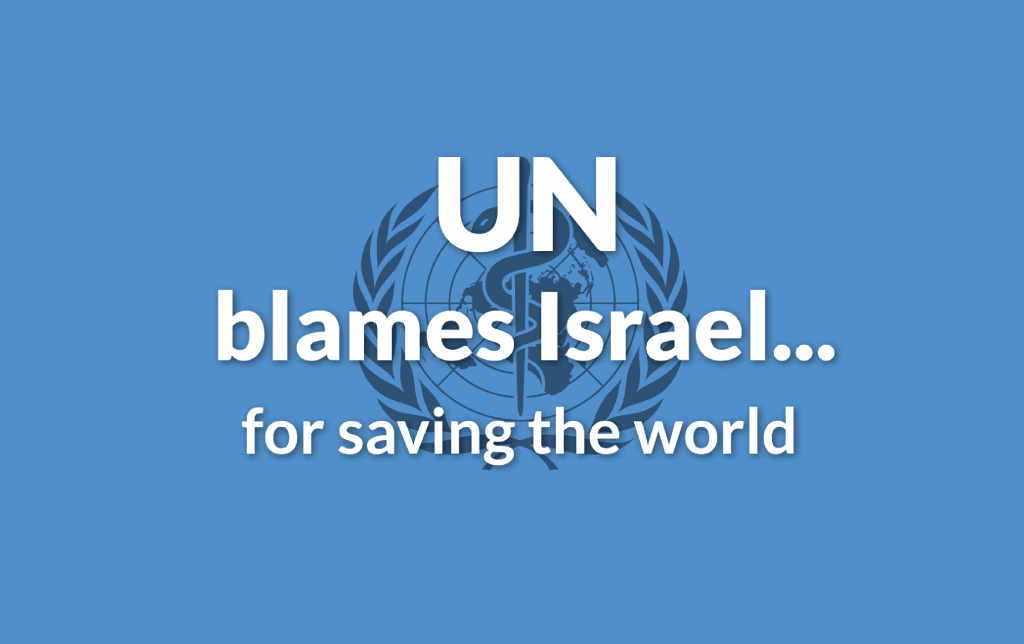 Video: The UN Blames Israel…for Saving the World