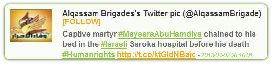 @AlqassamBrigade