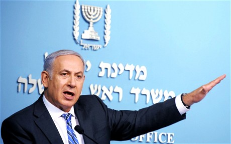 Bibi “Nazi Salute” Error Seized on by Telegraph