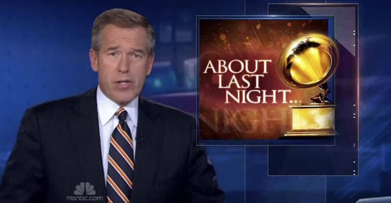 Brian Williams on the Couch