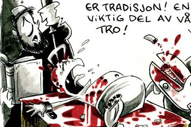 Anti-Semitic Cartoon: Norwegian Paper Compares Jewish Reaction to Mohammed Cartoon Riots