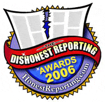 2006 Dishonest Reporter of the Year Award