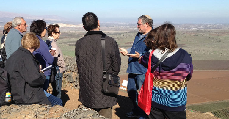 In Israel After Pesach? Join us for a Full Day Trip to Israel’s Northern Borders