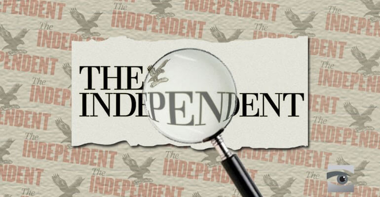 The Independent and “Israeli Occupation Forces”