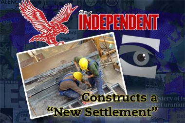 The Independent Constructs a “New Settlement”