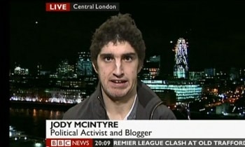 Jody McIntyre Dumped by HuffPo and Channel Four