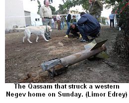 No Qassams, No Terror, No Responsibility