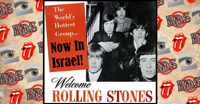 BDS Can’t Get What They Want…with The Rolling Stones
