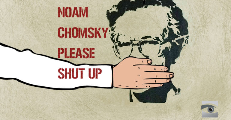 Noam Chomsky, Please Shut Up