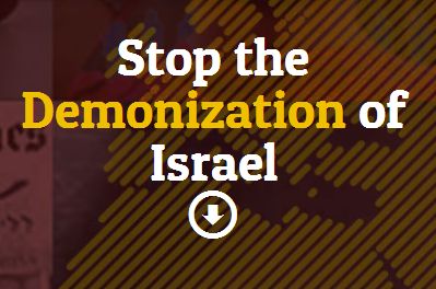 Say No to Anti-Semitism and Demonization of Israel