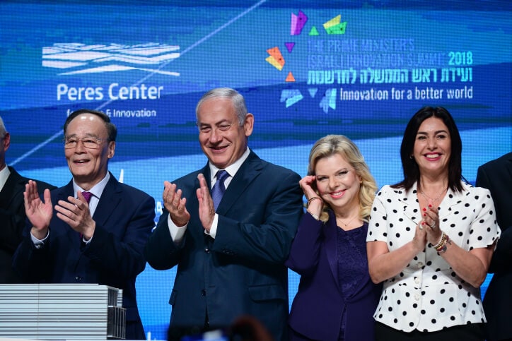 China-Israel ties are developing swiftly between high-level officials