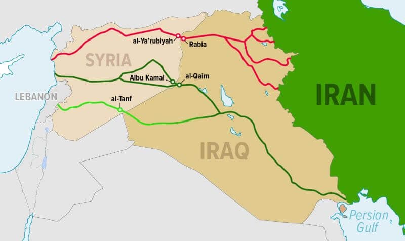 Iran land bridge