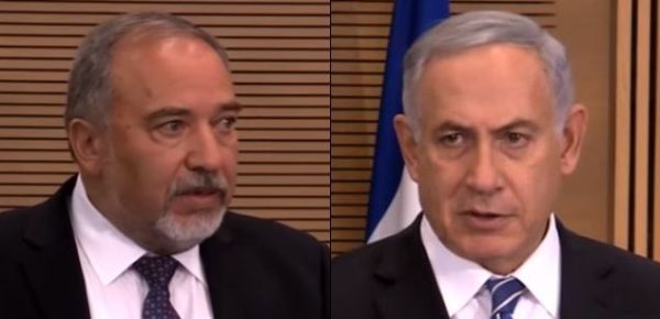 Liberman and Netanyahu
