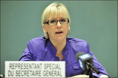 Swedish Foreign Minister Margot Wallstrom