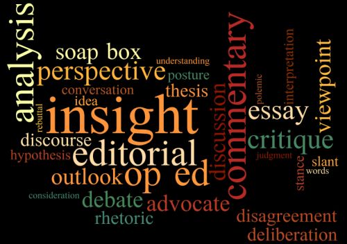 oped word cloud