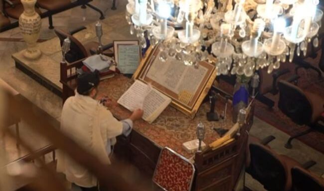 Tehran synagogue
