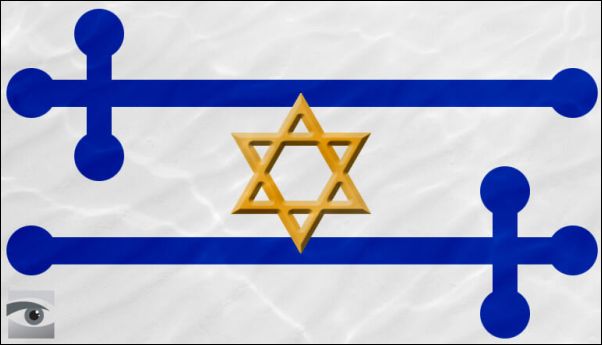 flag star cross