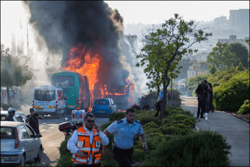 flash90 bus fire image internal