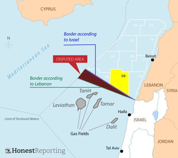 Israel-Lebanon maritime border dispute