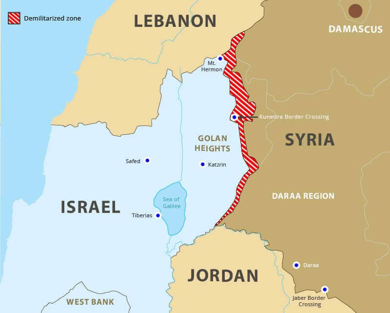 Daraa Israel DMZ