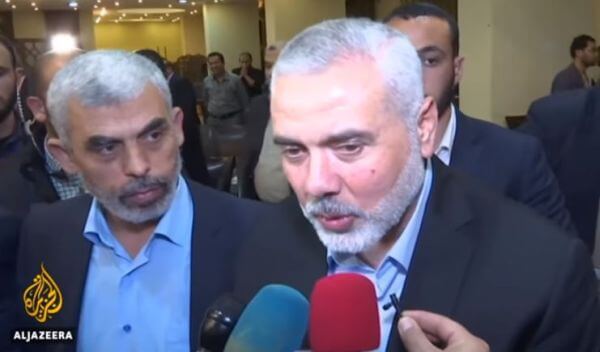 Haniyeh and Sinwar