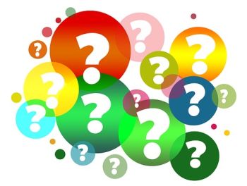 question marks