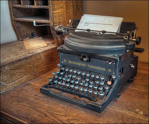 typewriter